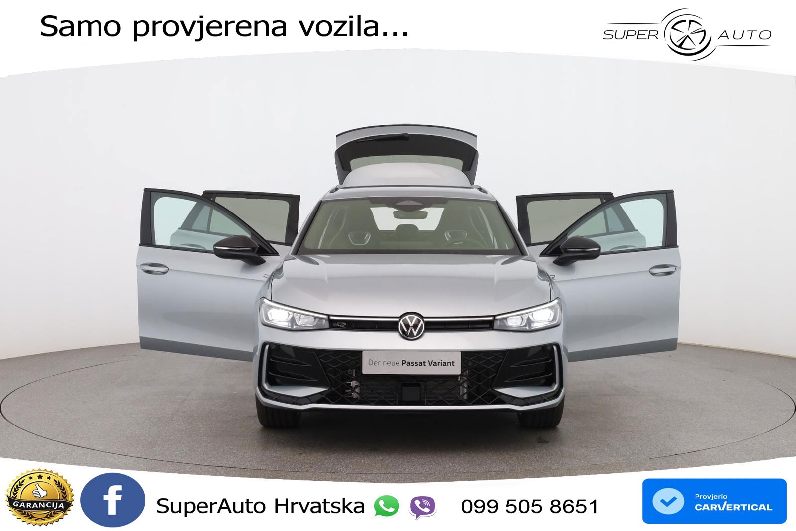 Volkswagen Passat Variant 1.5 TSI (204 KS) eHybrid DSG R-Line MATRIX+GR SJED+KAM