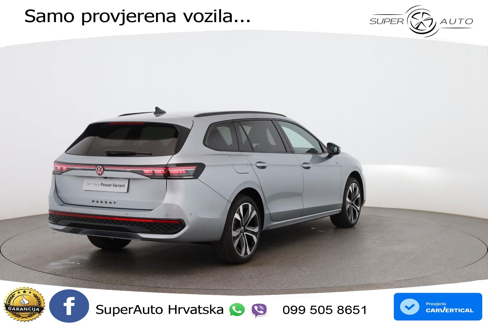 Volkswagen Passat Variant 1.5 TSI (204 KS) eHybrid DSG R-Line MATRIX+GR SJED+KAM