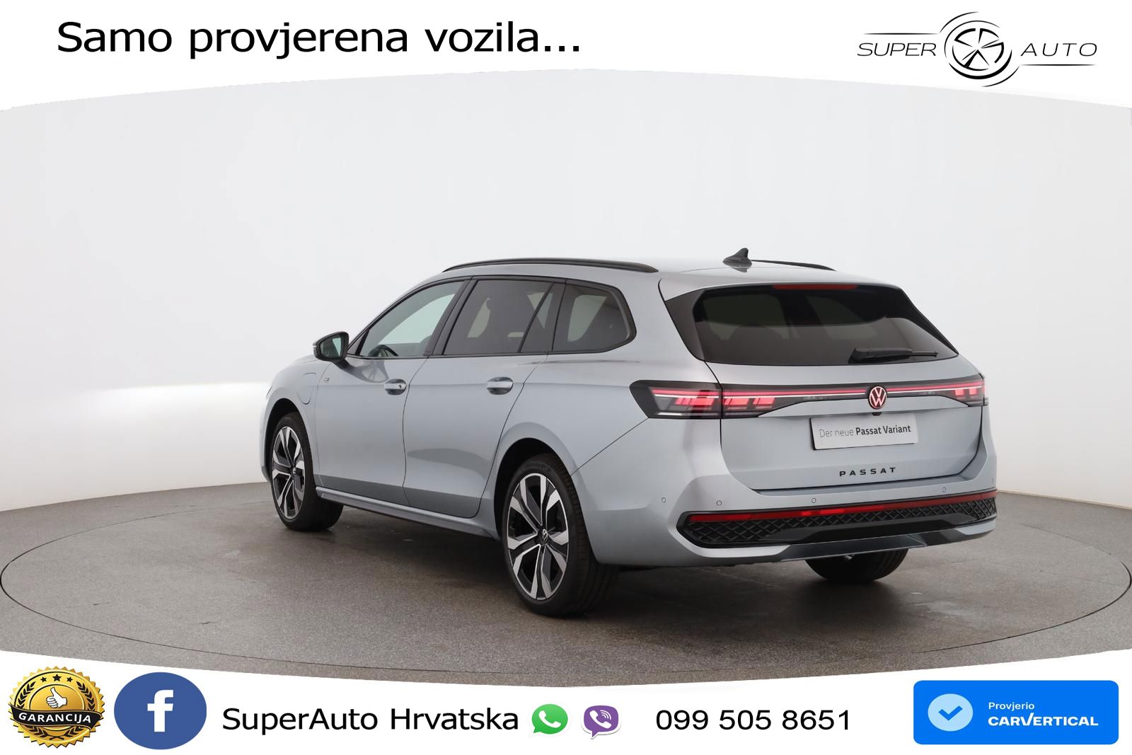 Volkswagen Passat Variant 1.5 TSI (204 KS) eHybrid DSG R-Line MATRIX+GR SJED+KAM