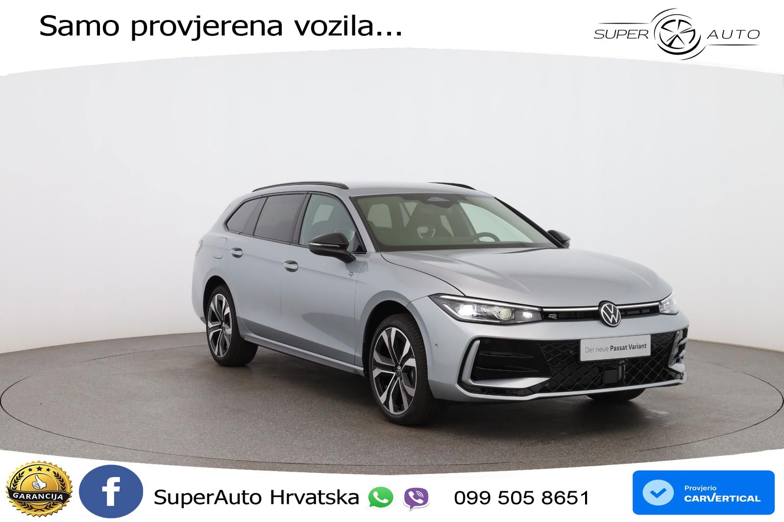 Volkswagen Passat Variant 1.5 TSI (204 KS) eHybrid DSG R-Line MATRIX+GR SJED+KAM