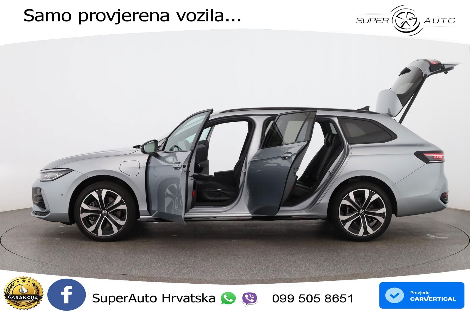 Volkswagen Passat Variant 1.5 TSI (204 KS) eHybrid DSG R-Line MATRIX+GR SJED+KAM