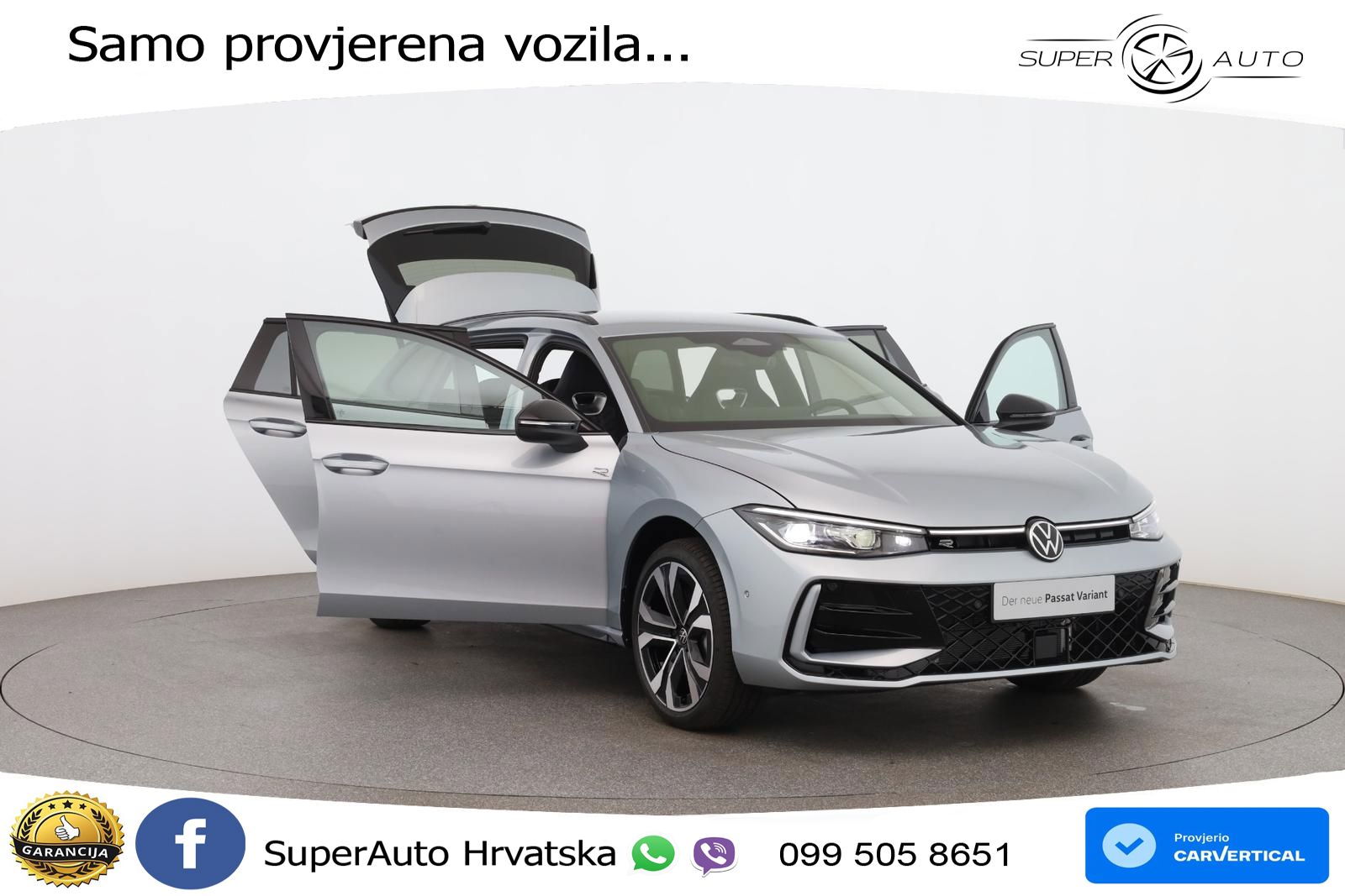 Volkswagen Passat Variant 1.5 TSI (204 KS) eHybrid DSG R-Line MATRIX+GR SJED+KAM