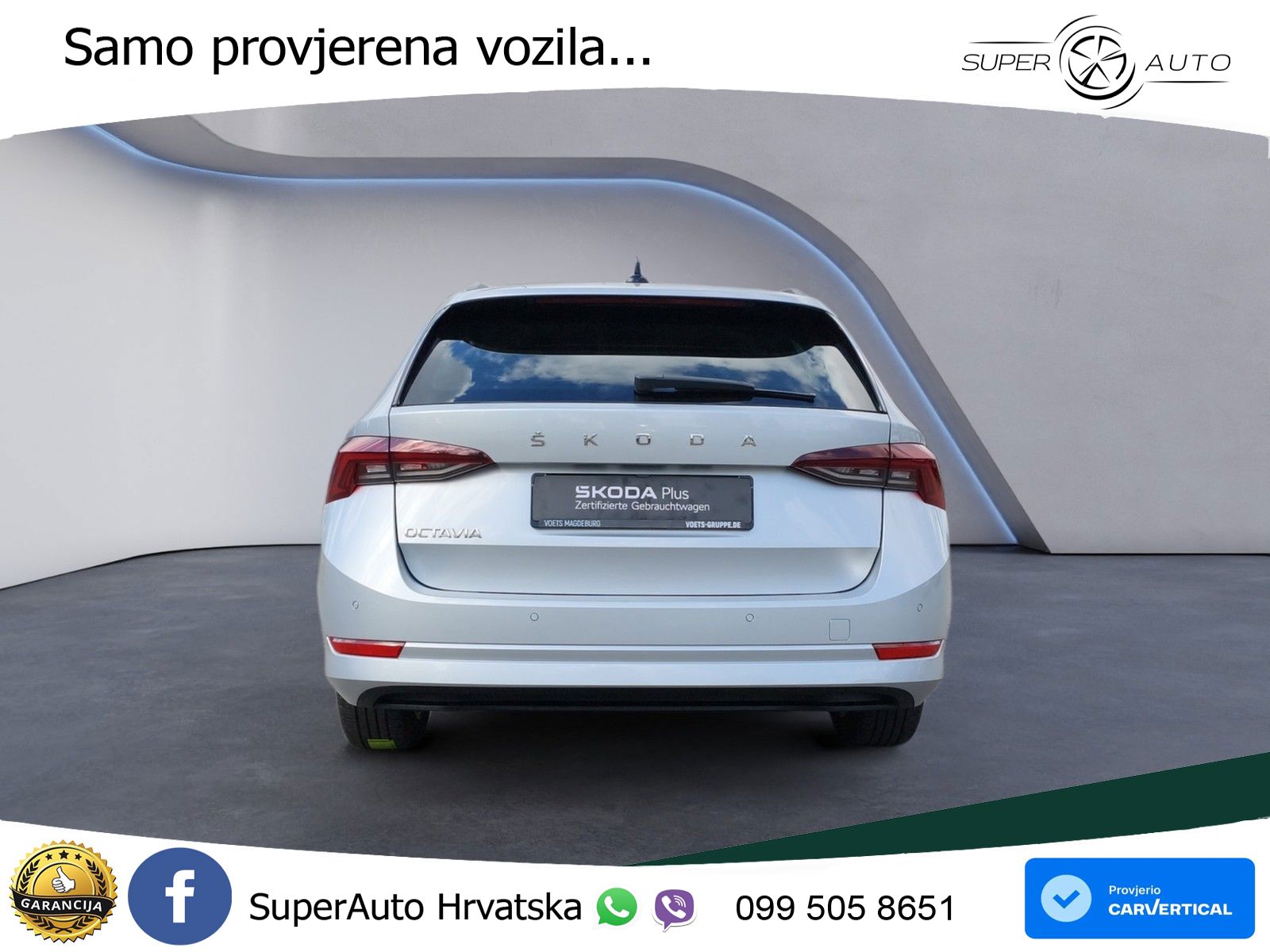 Škoda Octavia Combi 2.0 TDI (150 KS) DSG LED+GR SJED+ACC