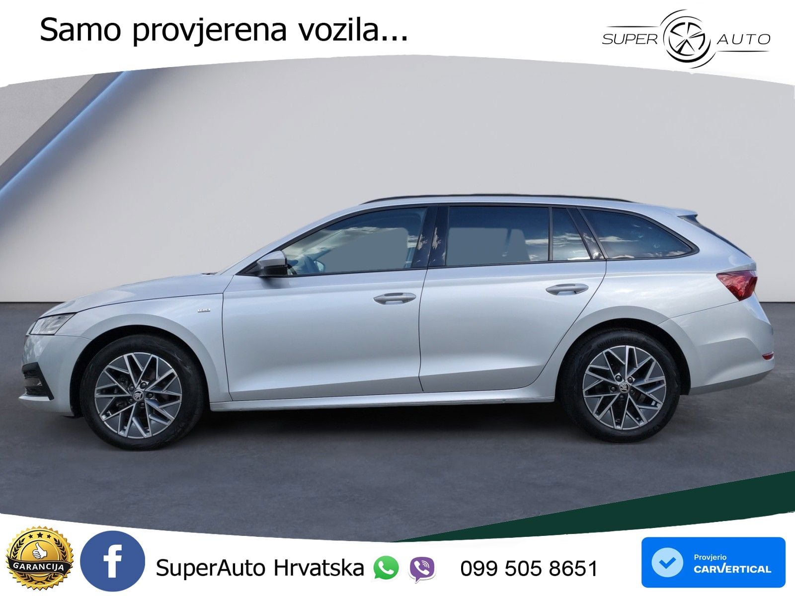 Škoda Octavia Combi 2.0 TDI (150 KS) DSG LED+GR SJED+ACC