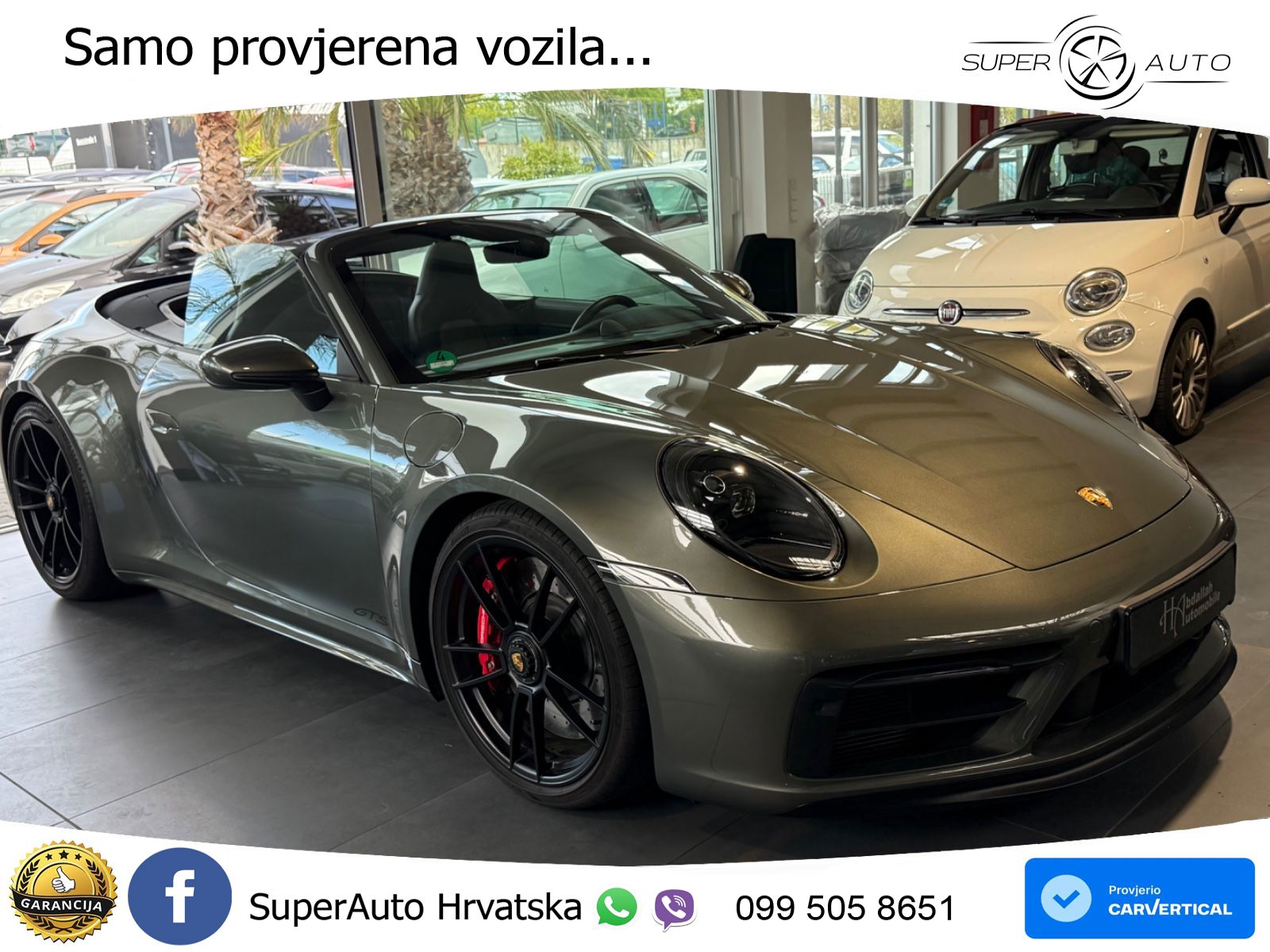 Porsche 911 Carrera 4 GTS Cabriolet 3.0 (480 KS) PDK