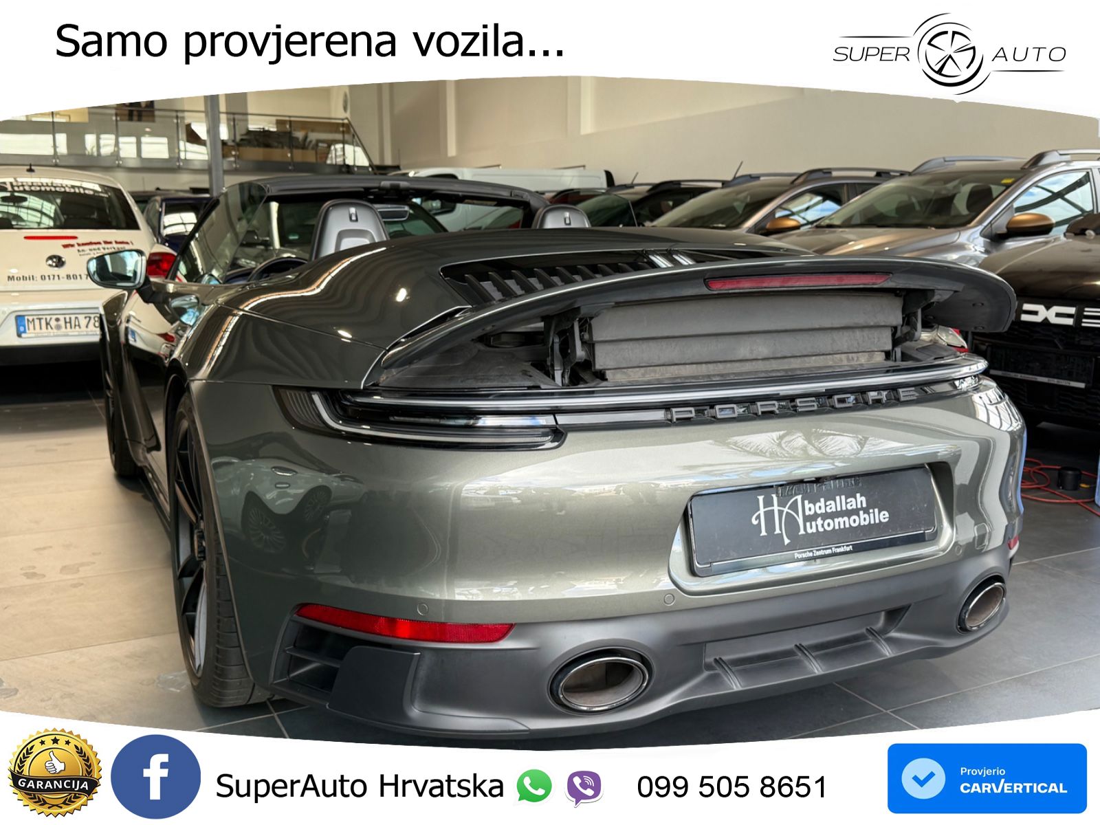 Porsche 911 Carrera 4 GTS Cabriolet 3.0 (480 KS) PDK