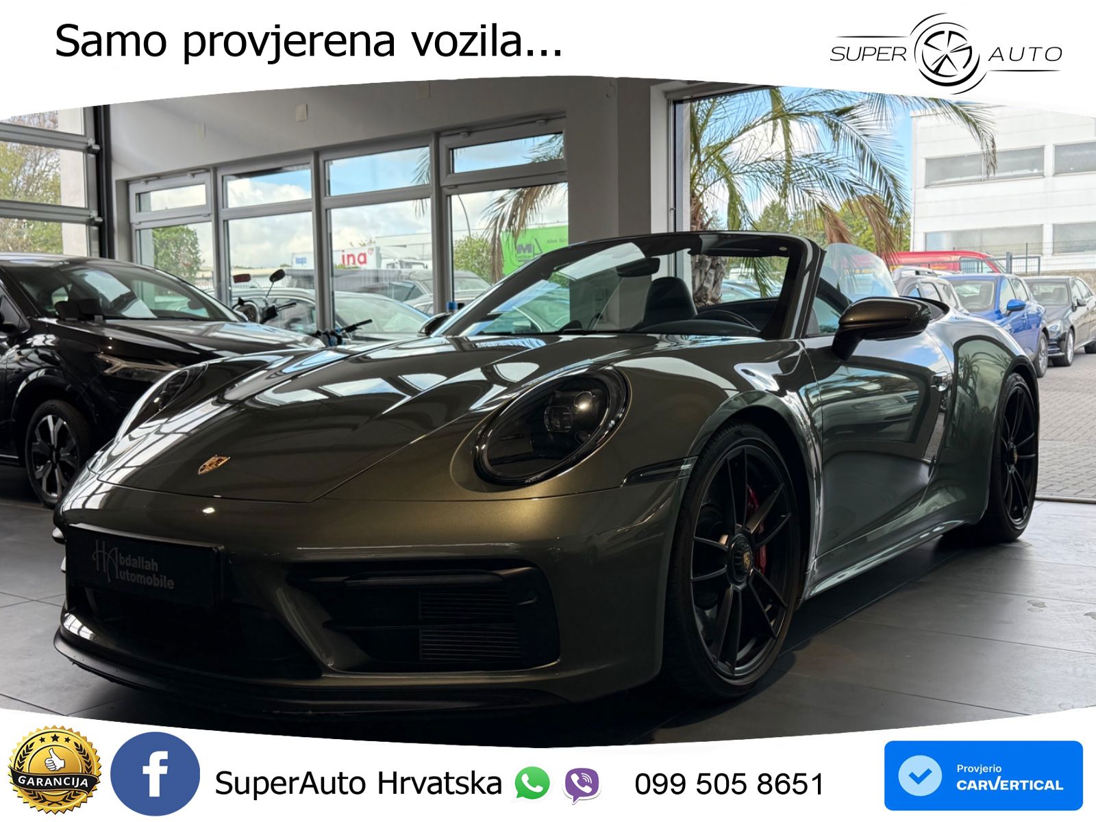 Porsche 911 Carrera 4 GTS Cabriolet 3.0 (480 KS) PDK