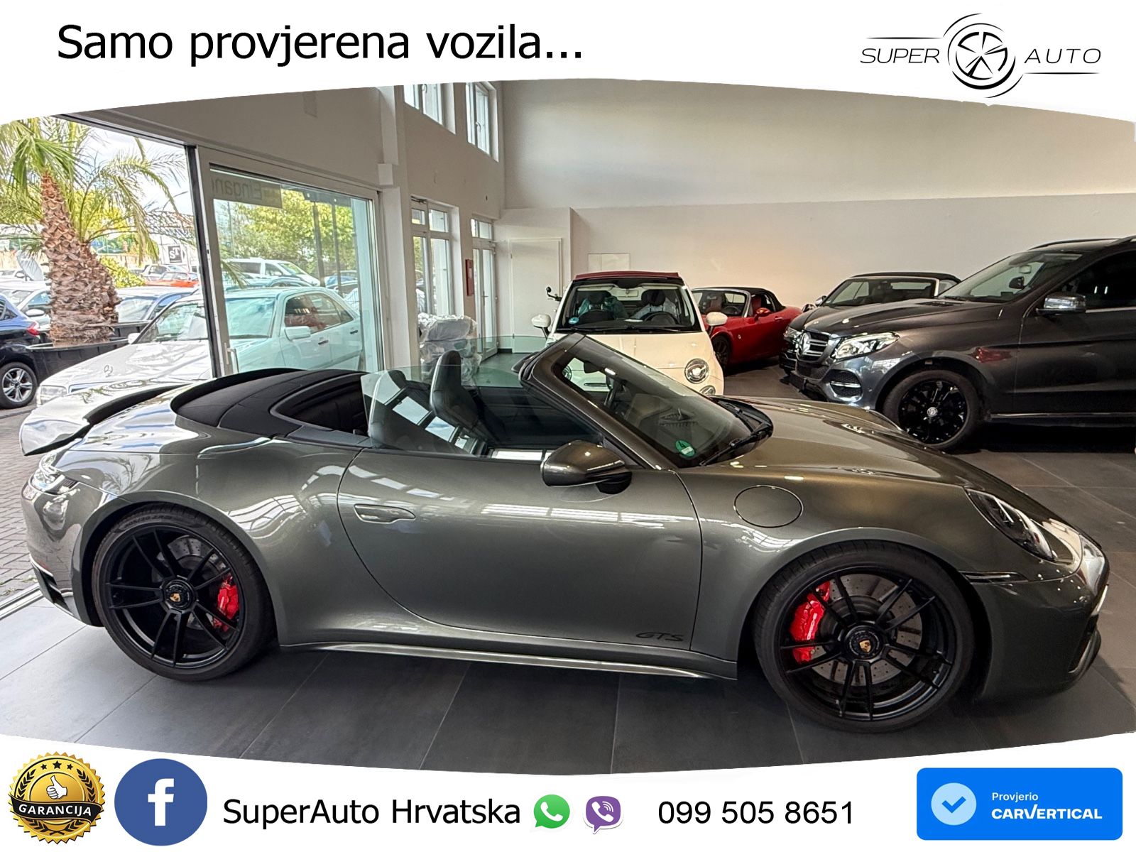 Porsche 911 Carrera 4 GTS Cabriolet 3.0 (480 KS) PDK