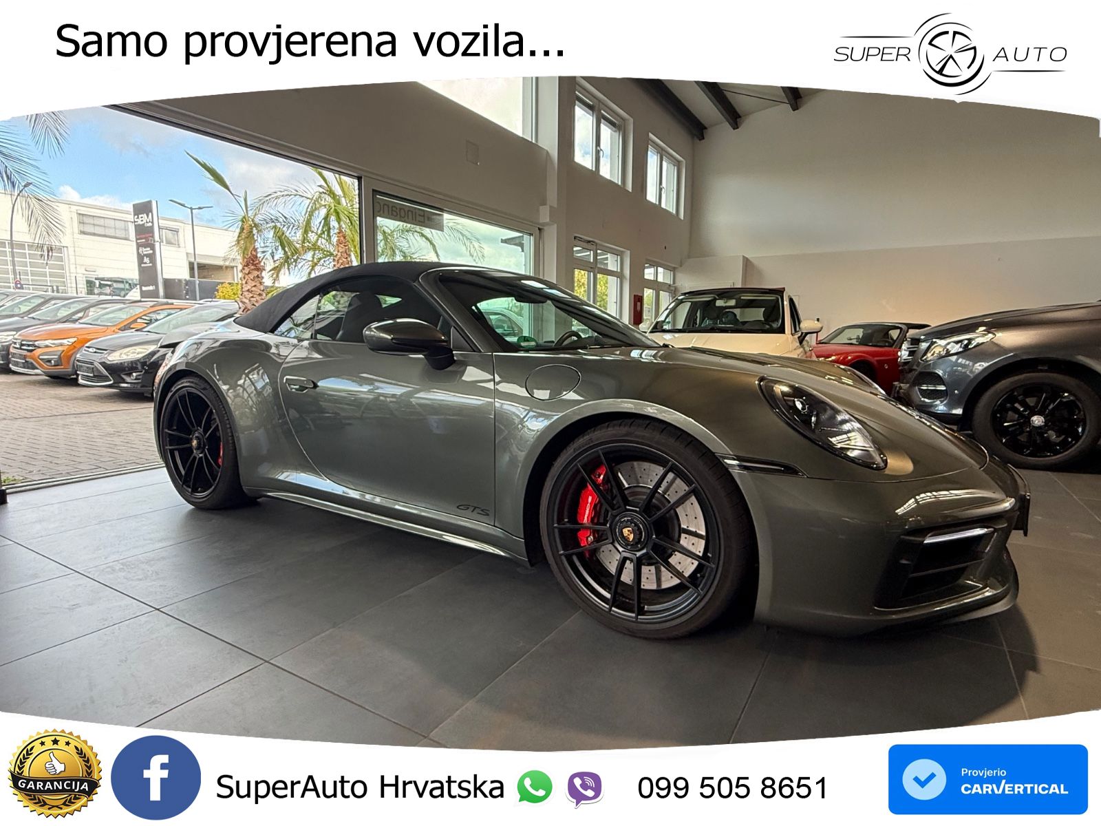 Porsche 911 Carrera 4 GTS Cabriolet 3.0 (480 KS) PDK