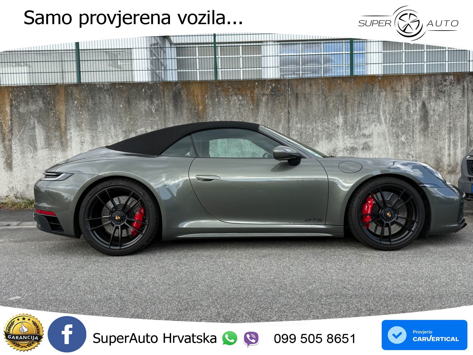 Porsche 911 Carrera 4 GTS Cabriolet 3.0 (480 KS) PDK