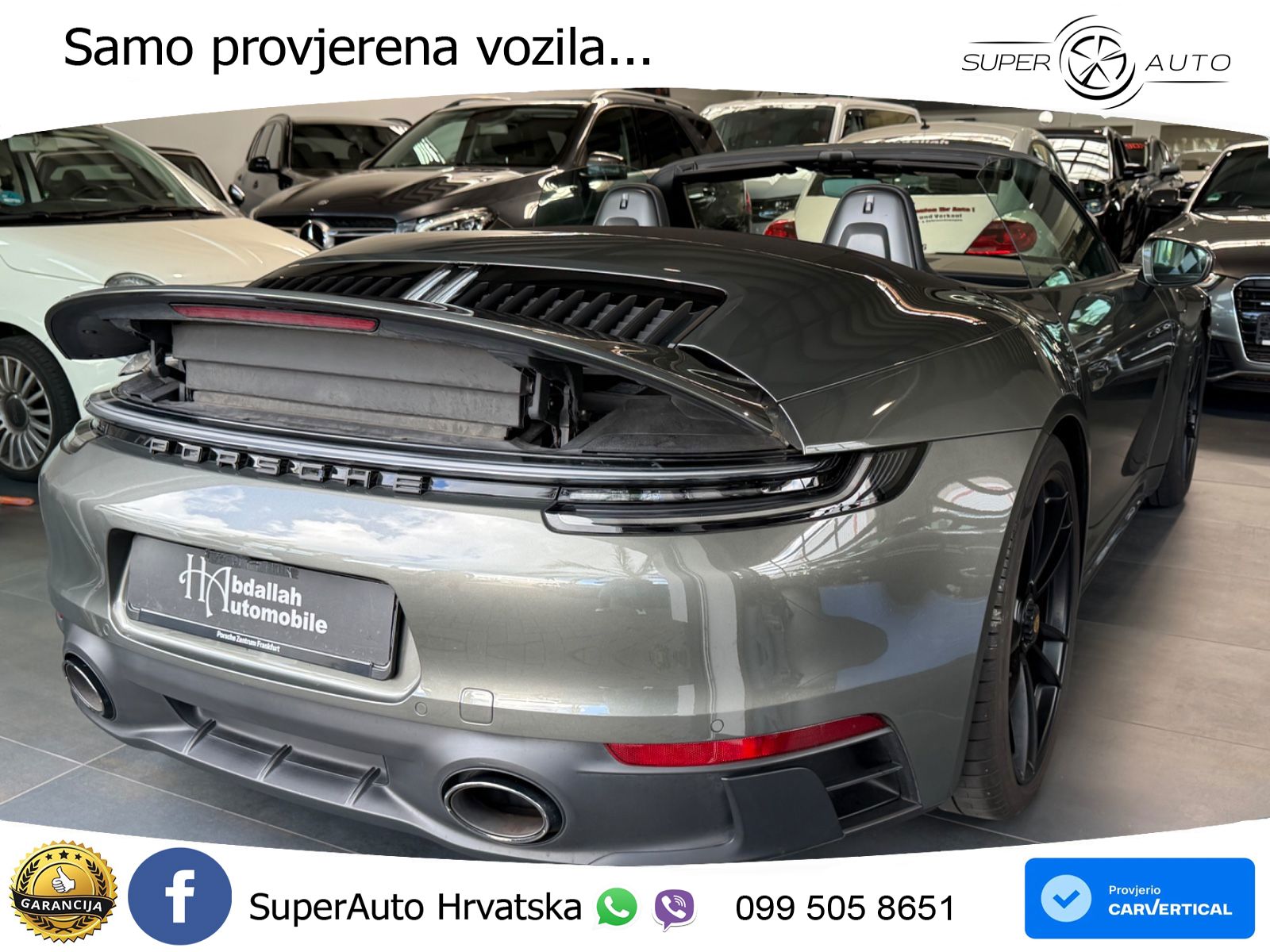 Porsche 911 Carrera 4 GTS Cabriolet 3.0 (480 KS) PDK
