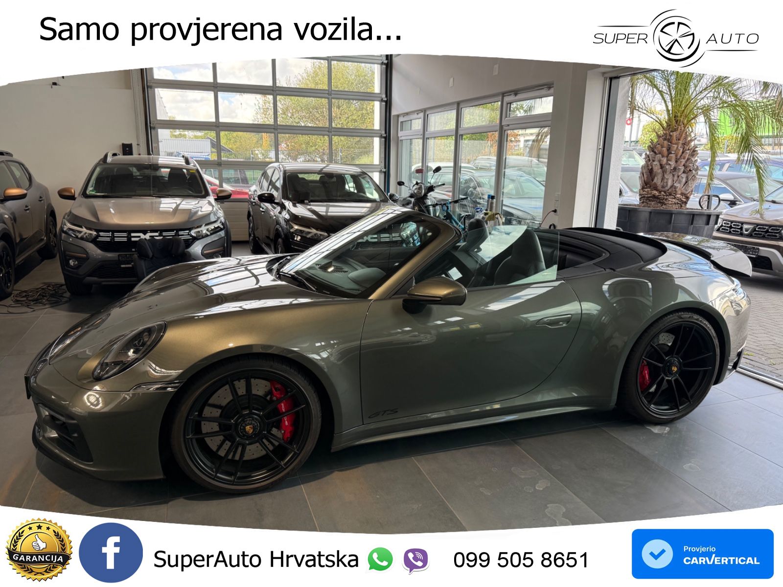 Porsche 911 Carrera 4 GTS Cabriolet 3.0 (480 KS) PDK