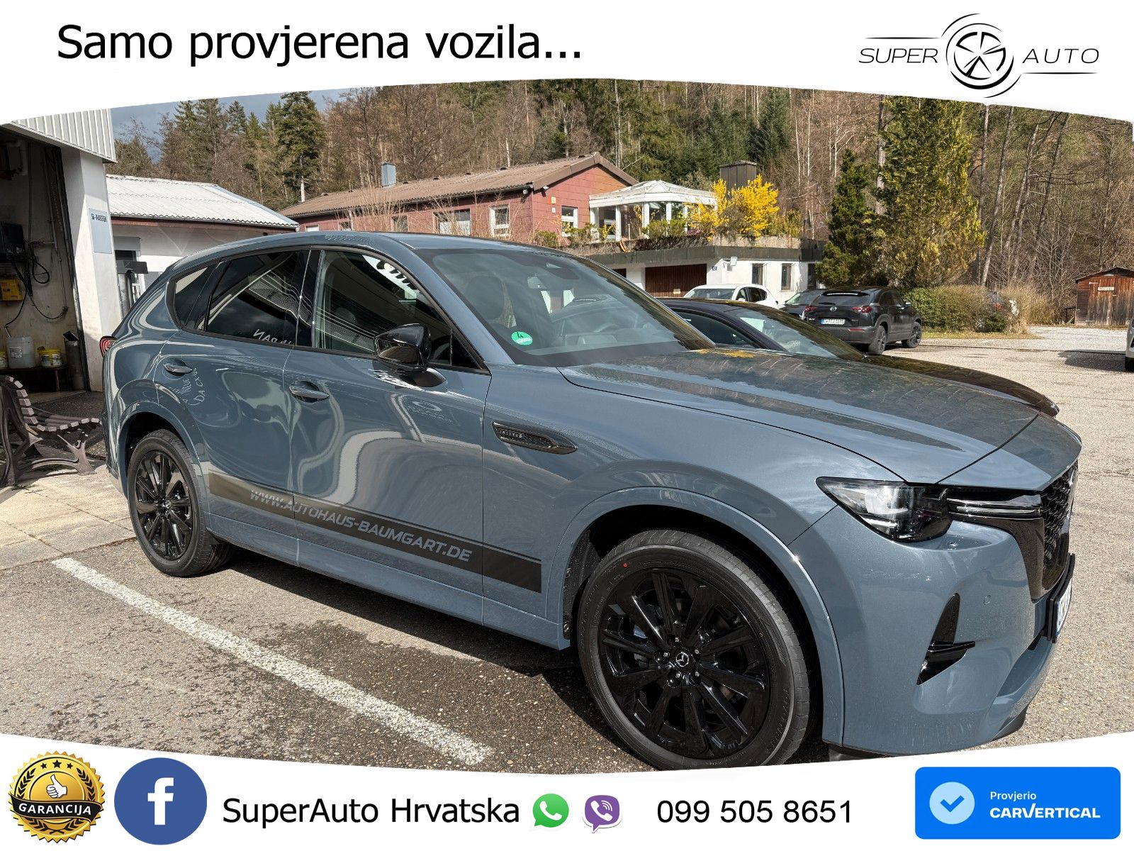 Mazda CX-60 3.3 e-Skyactiv D (254 KS) AWD Automatic LED+GR SJED+ACC