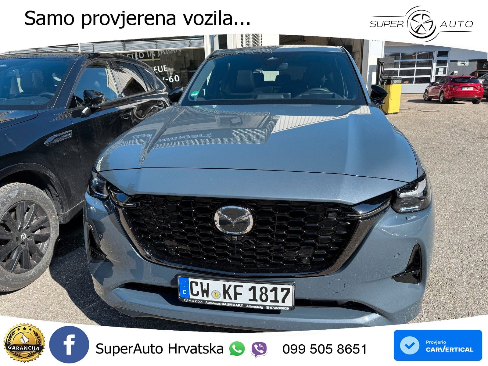Mazda CX-60 3.3 e-Skyactiv D (254 KS) AWD Automatic LED+GR SJED+ACC