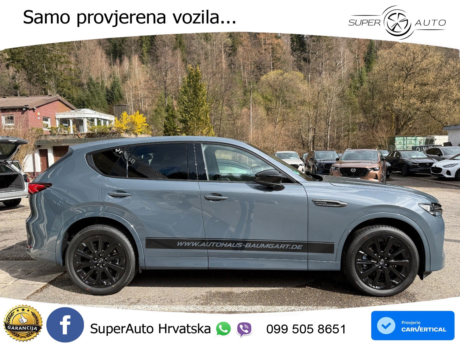 Mazda CX-60 3.3 e-Skyactiv D (254 KS) AWD Automatic LED+GR SJED+ACC