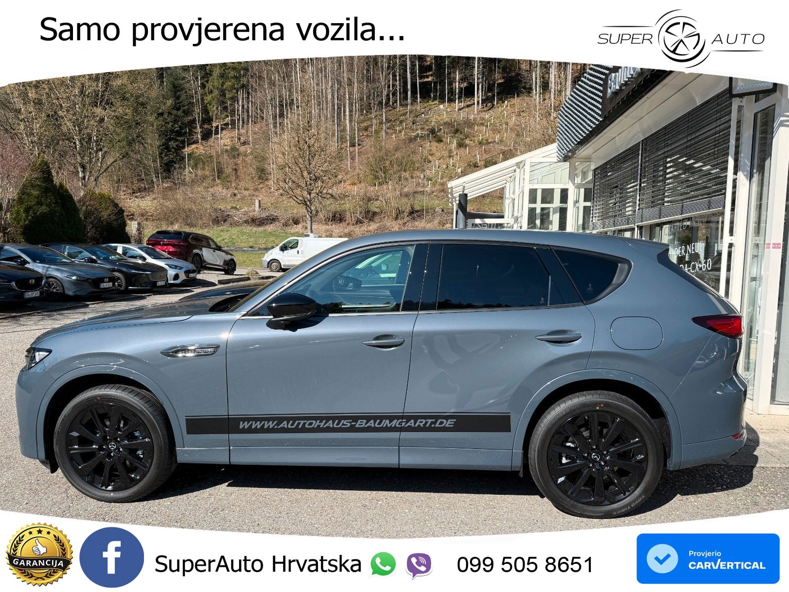 Mazda CX-60 3.3 e-Skyactiv D (254 KS) AWD Automatic LED+GR SJED+ACC