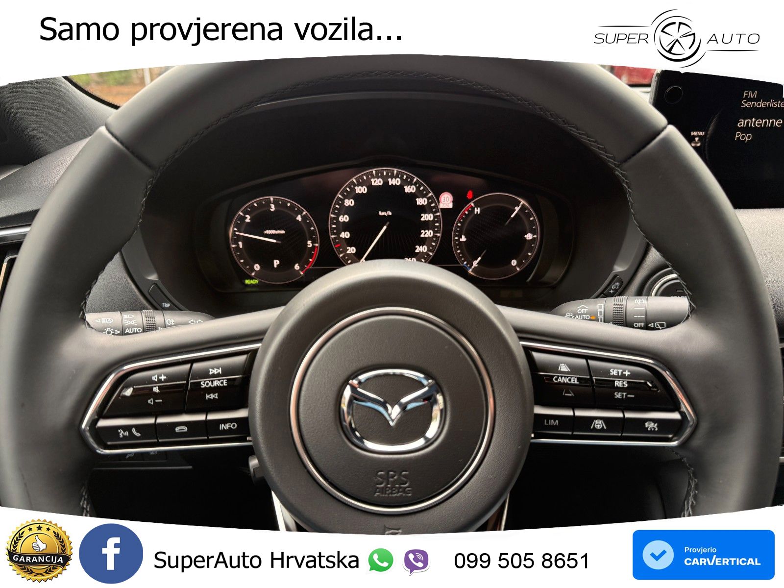 Mazda CX-60 3.3 e-Skyactiv D (254 KS) AWD Automatic LED+GR SJED+ACC