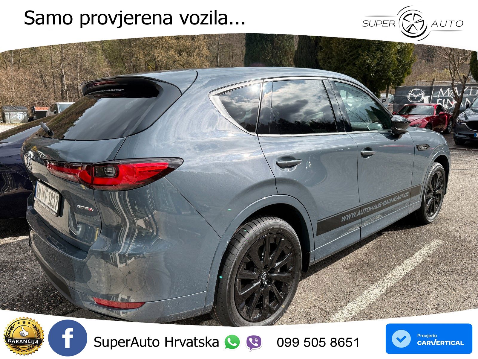 Mazda CX-60 3.3 e-Skyactiv D (254 KS) AWD Automatic LED+GR SJED+ACC