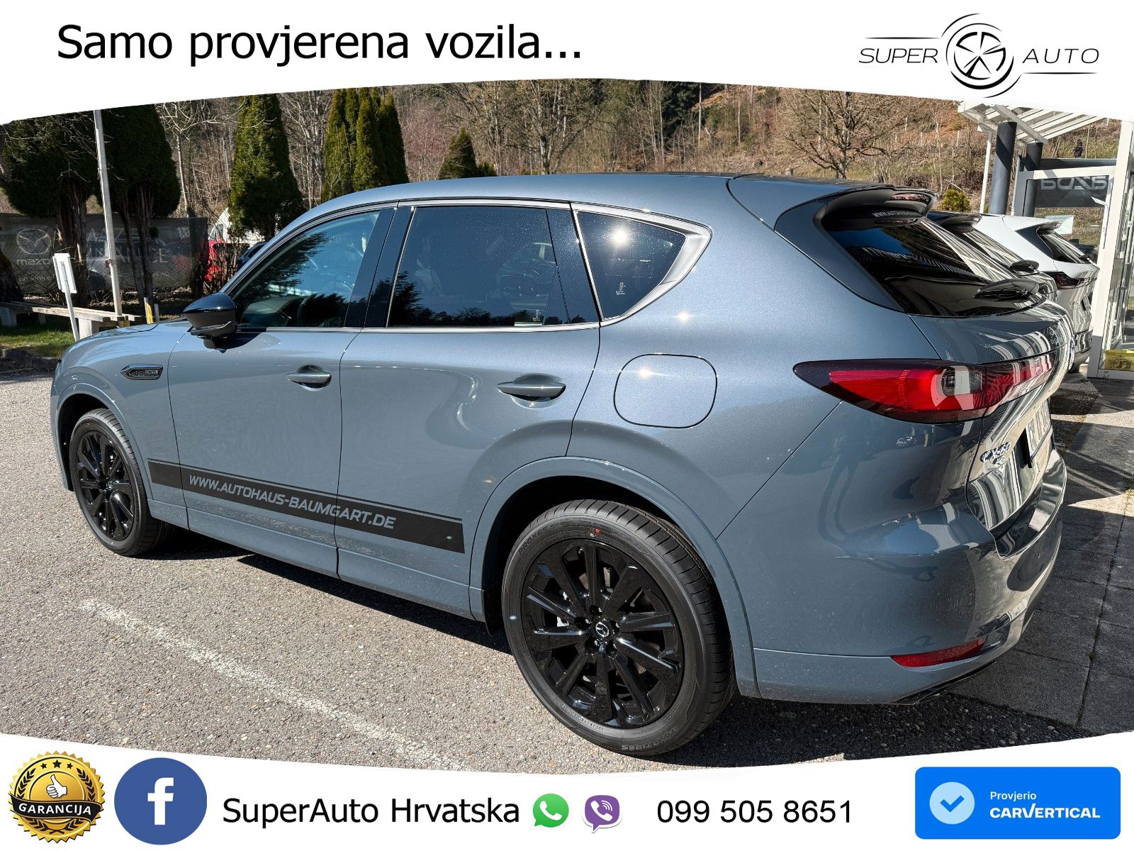 Mazda CX-60 3.3 e-Skyactiv D (254 KS) AWD Automatic LED+GR SJED+ACC