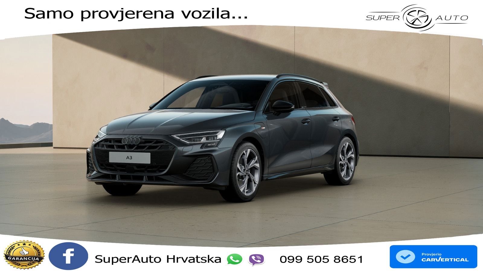 Audi A3 40 TFSIe (204 KS) S tronic S line MATRIX+GR SJED+KAM