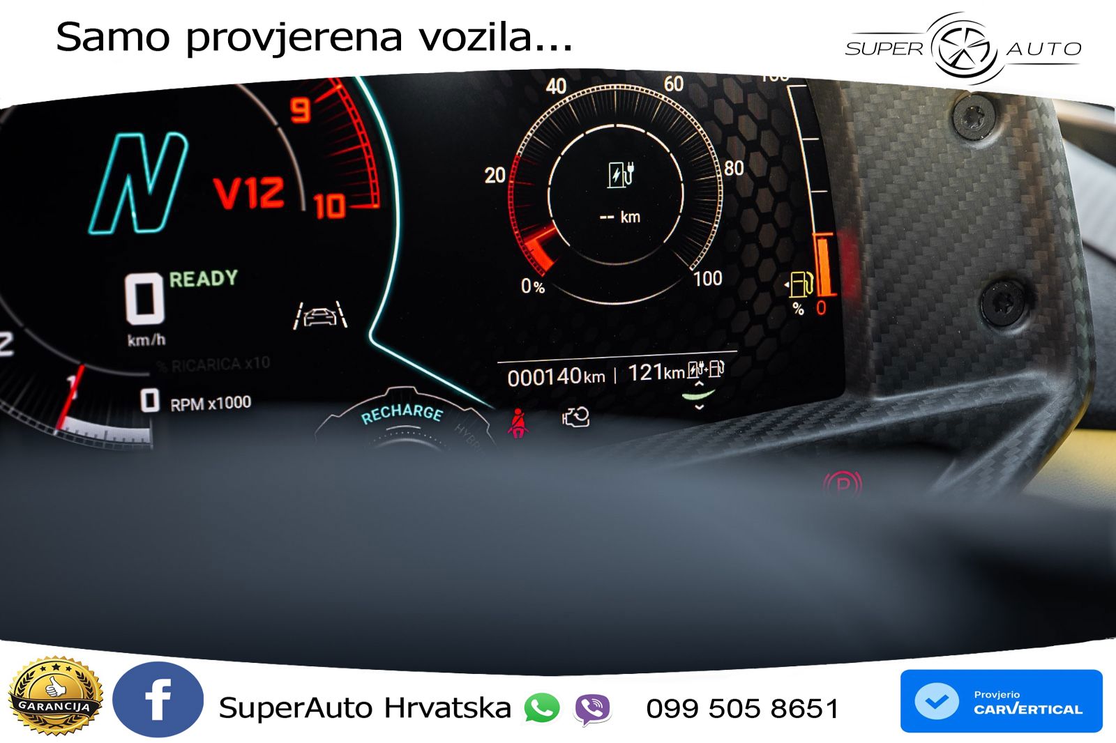 Lamborghini Revuelto 6.5 V12 (1015 KS) 4WD DCT