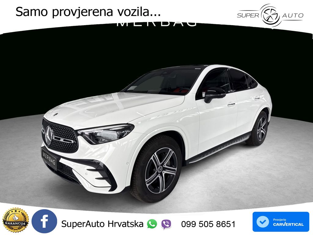 Mercedes GLC Coupe 220d (197 KS) 4MATIC 9G-TRONIC AMG ACC+GR SJED+360+PANO