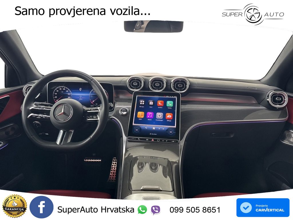 Mercedes GLC Coupe 220d (197 KS) 4MATIC 9G-TRONIC AMG ACC+GR SJED+360+PANO