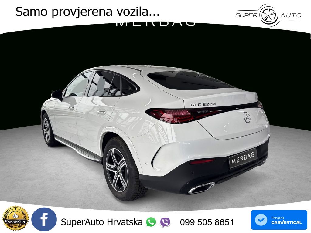 Mercedes GLC Coupe 220d (197 KS) 4MATIC 9G-TRONIC AMG ACC+GR SJED+360+PANO