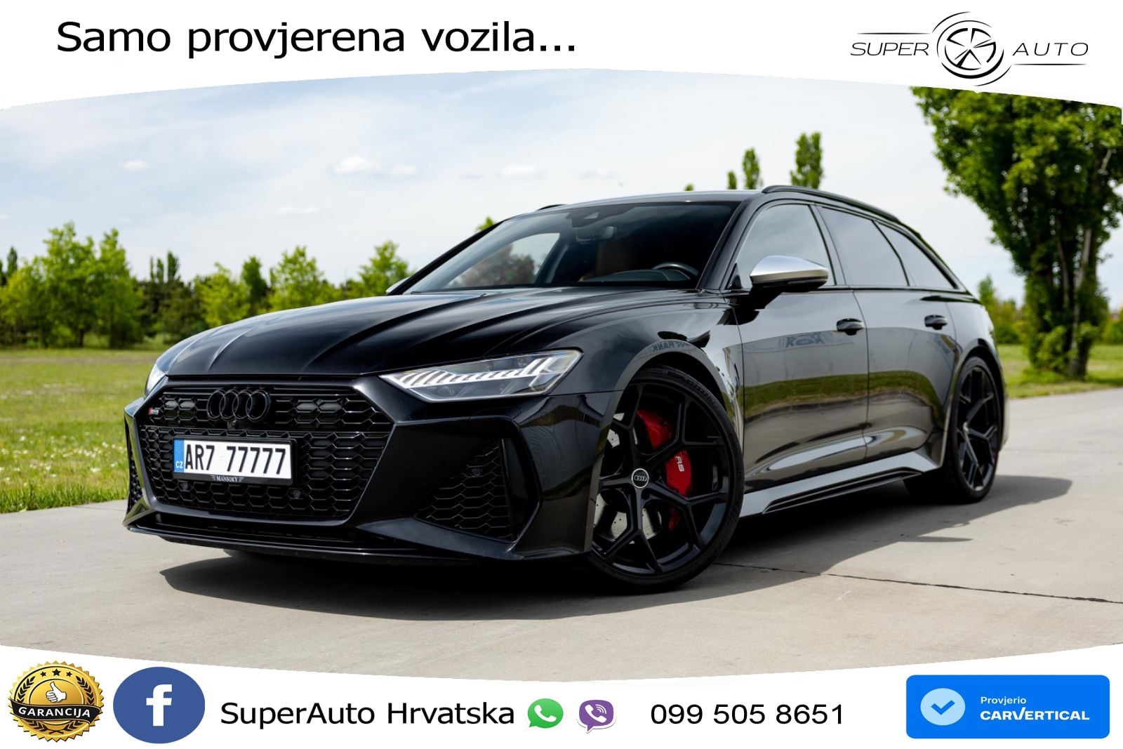 Audi RS6 Avant 4.0 TFSI V8 (600 KS) quattro Tiptronic