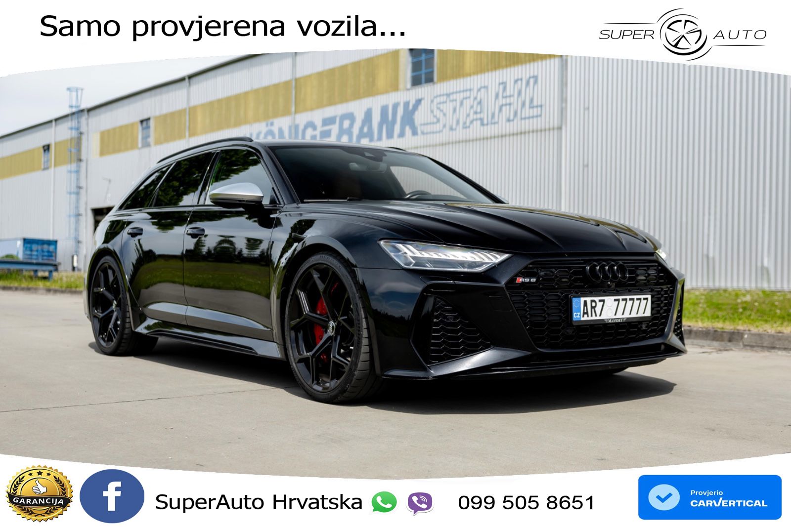 Audi RS6 Avant 4.0 TFSI V8 (600 KS) quattro Tiptronic