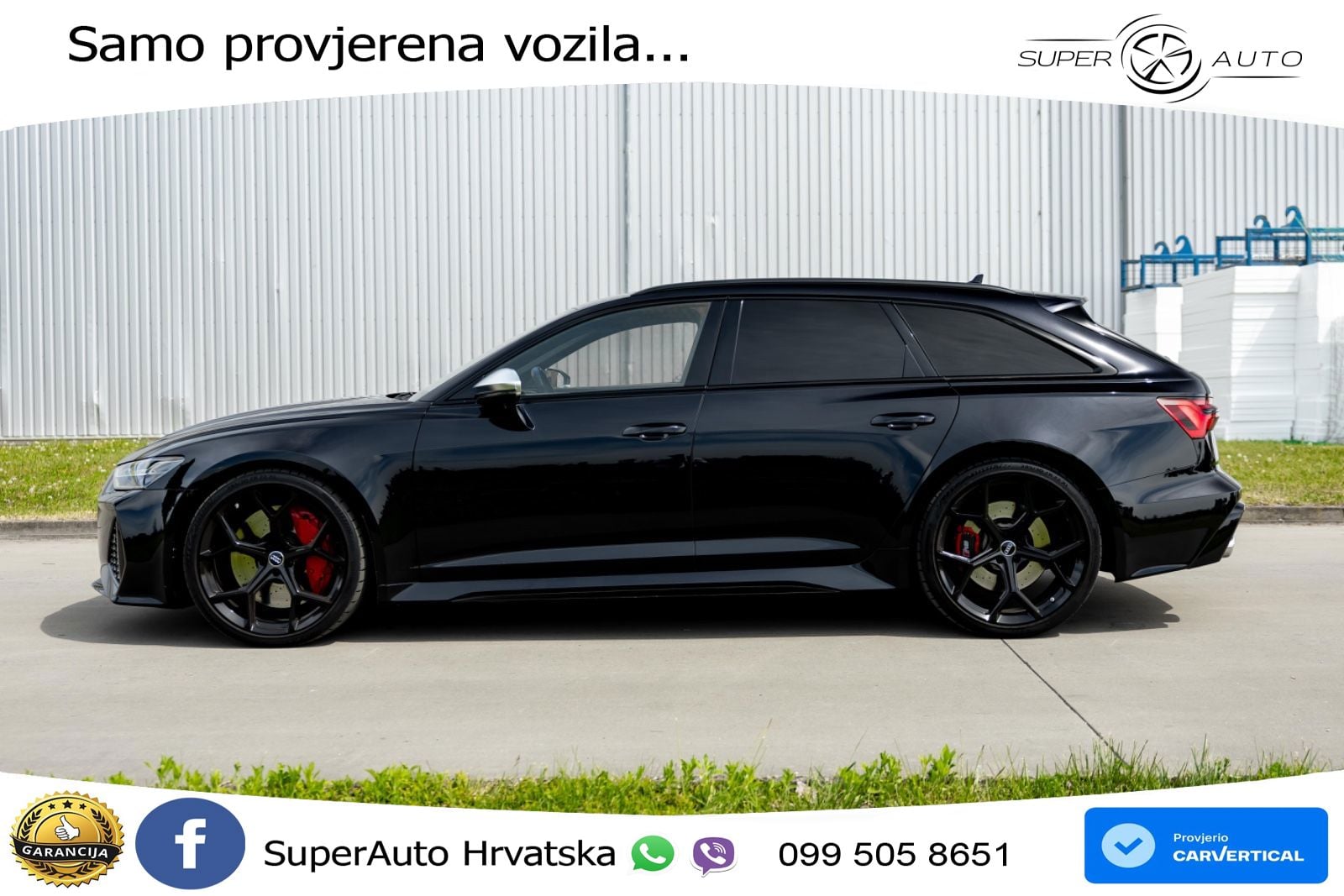 Audi RS6 Avant 4.0 TFSI V8 (600 KS) quattro Tiptronic