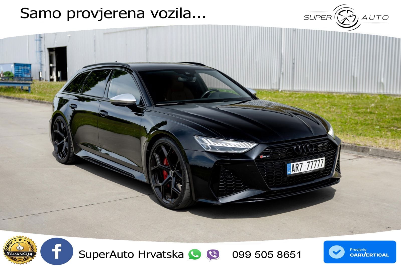 Audi RS6 Avant 4.0 TFSI V8 (600 KS) quattro Tiptronic