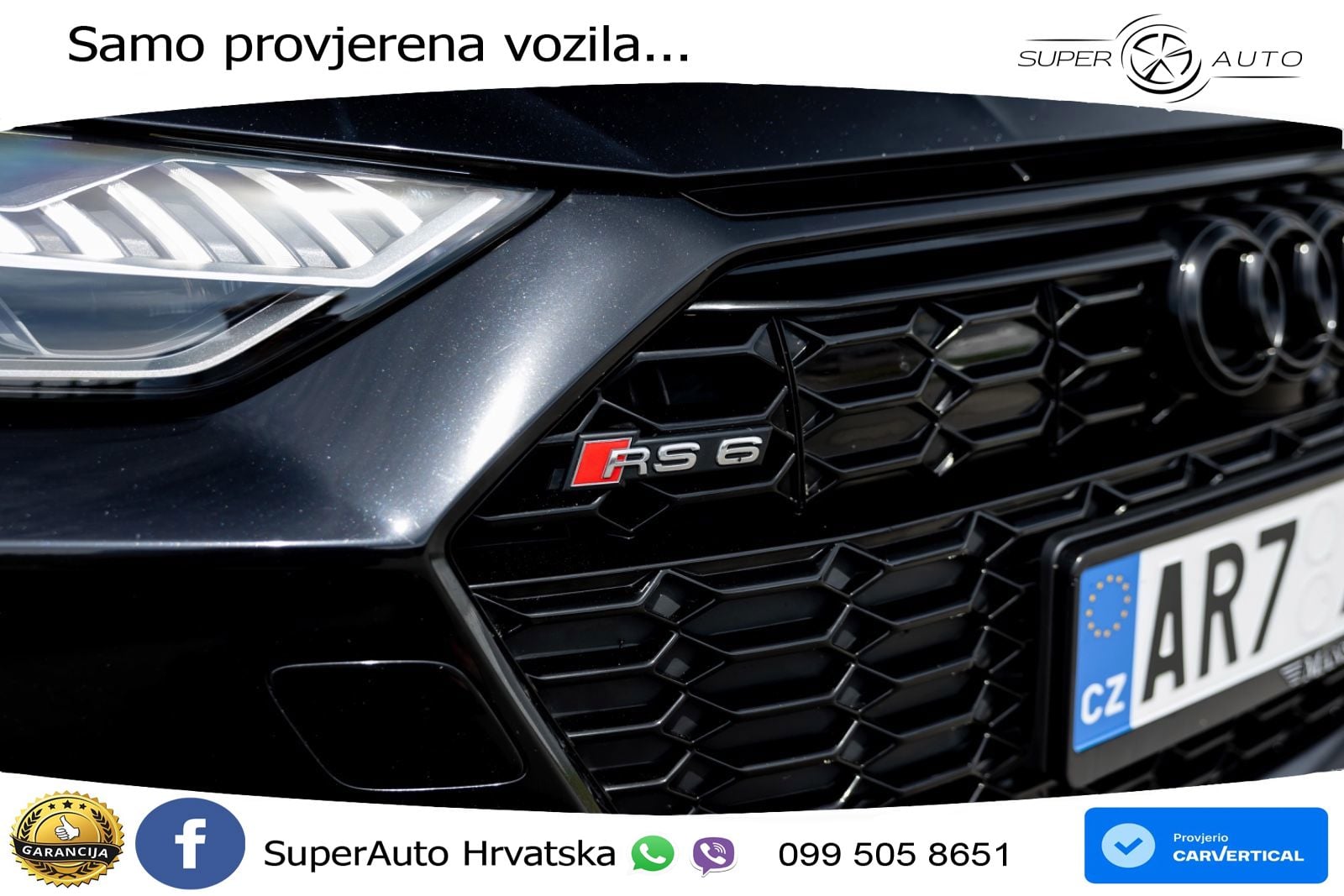 Audi RS6 Avant 4.0 TFSI V8 (600 KS) quattro Tiptronic