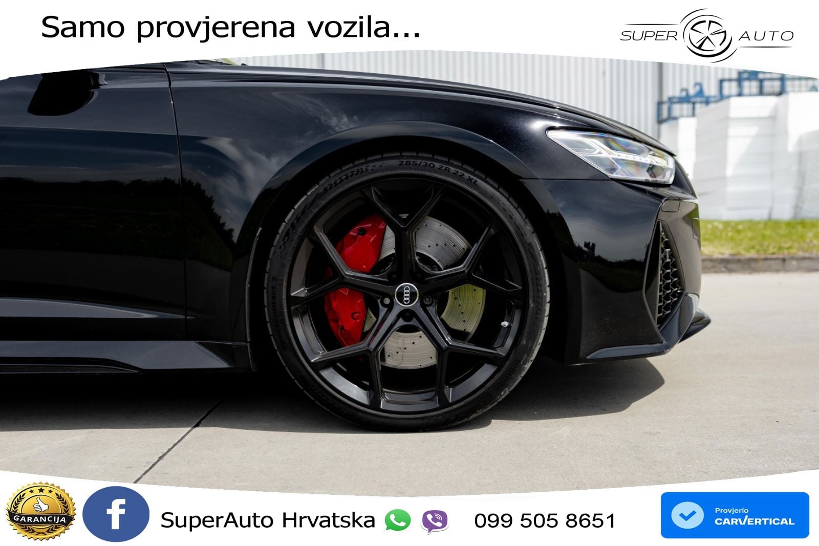 Audi RS6 Avant 4.0 TFSI V8 (600 KS) quattro Tiptronic