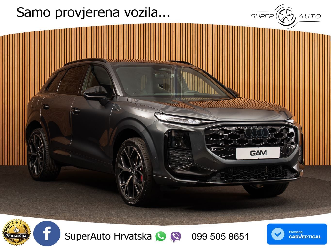Audi Q3 1.5 TFSIe (272 KS) S tronic S line ACC+GR SJED+360+PANO