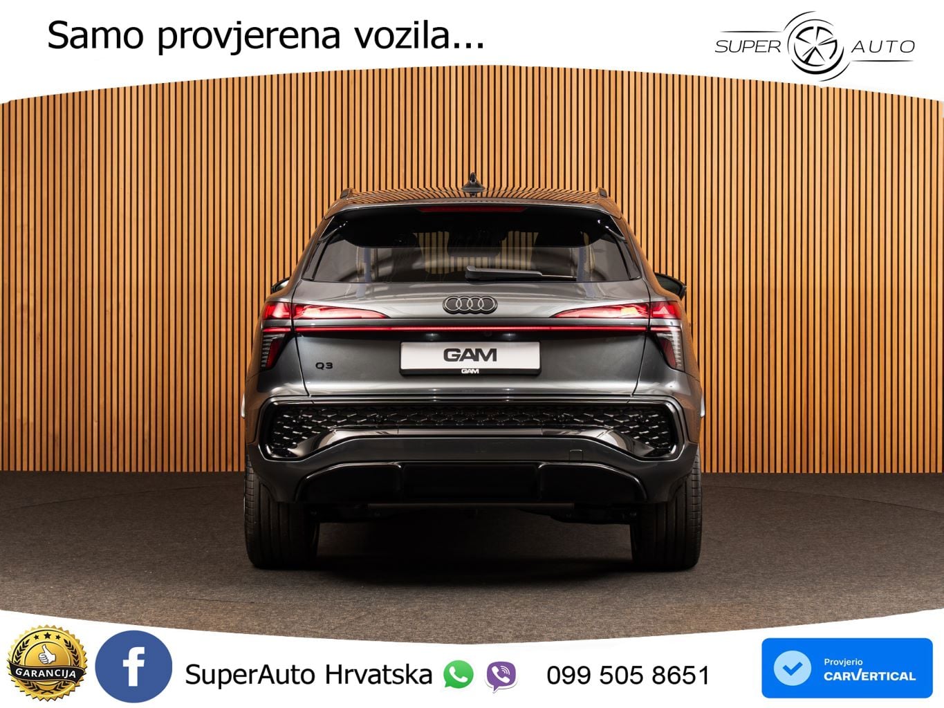 Audi Q3 1.5 TFSIe (272 KS) S tronic S line ACC+GR SJED+360+PANO