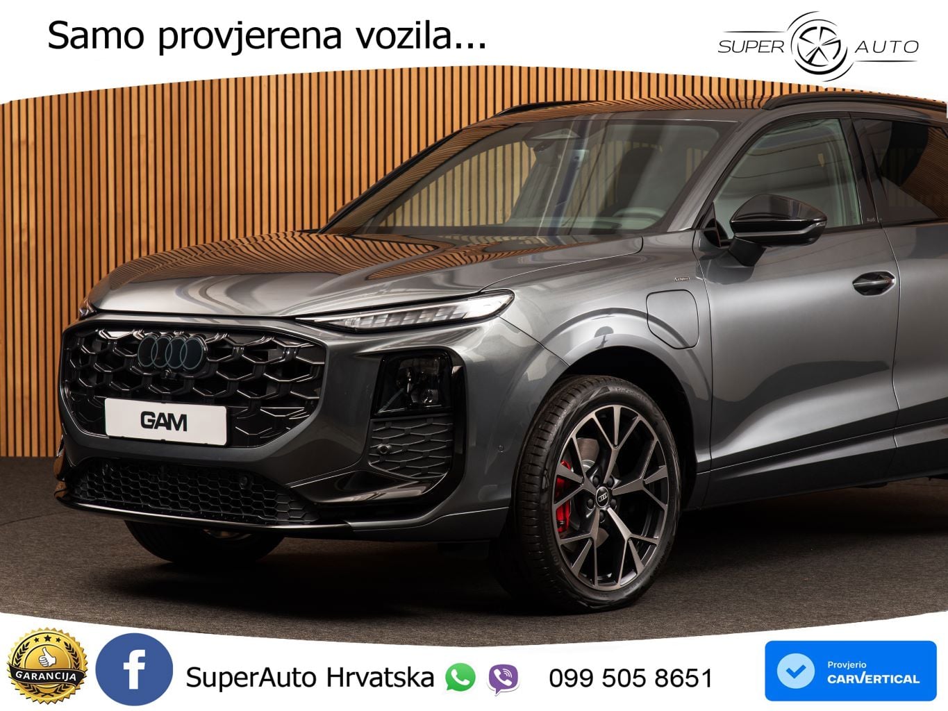 Audi Q3 1.5 TFSIe (272 KS) S tronic S line ACC+GR SJED+360+PANO