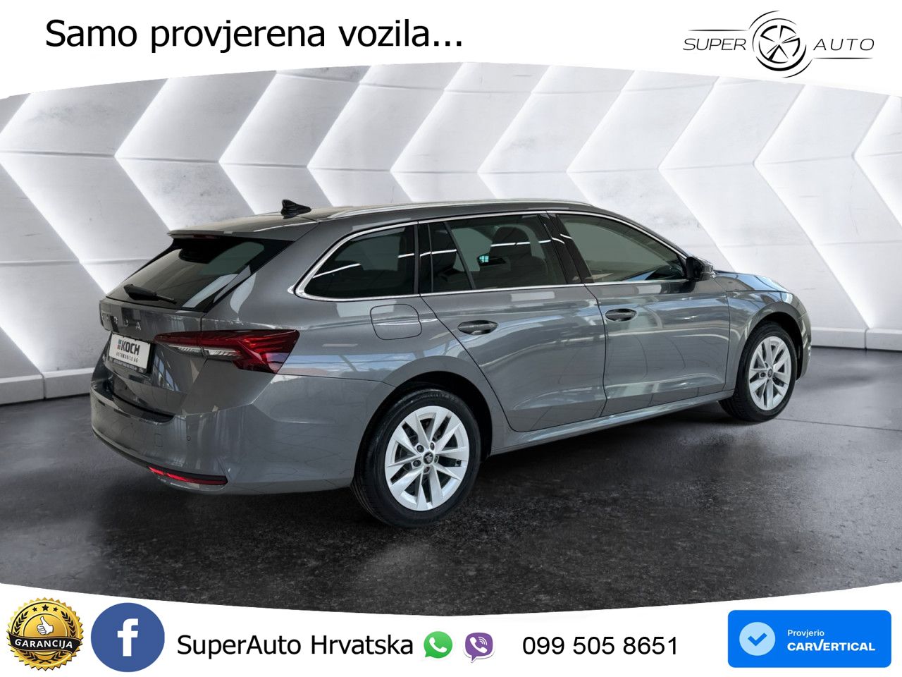 Škoda Octavia Combi 2.0 TDI (150 KS) DSG LED+GR SJED+ACC