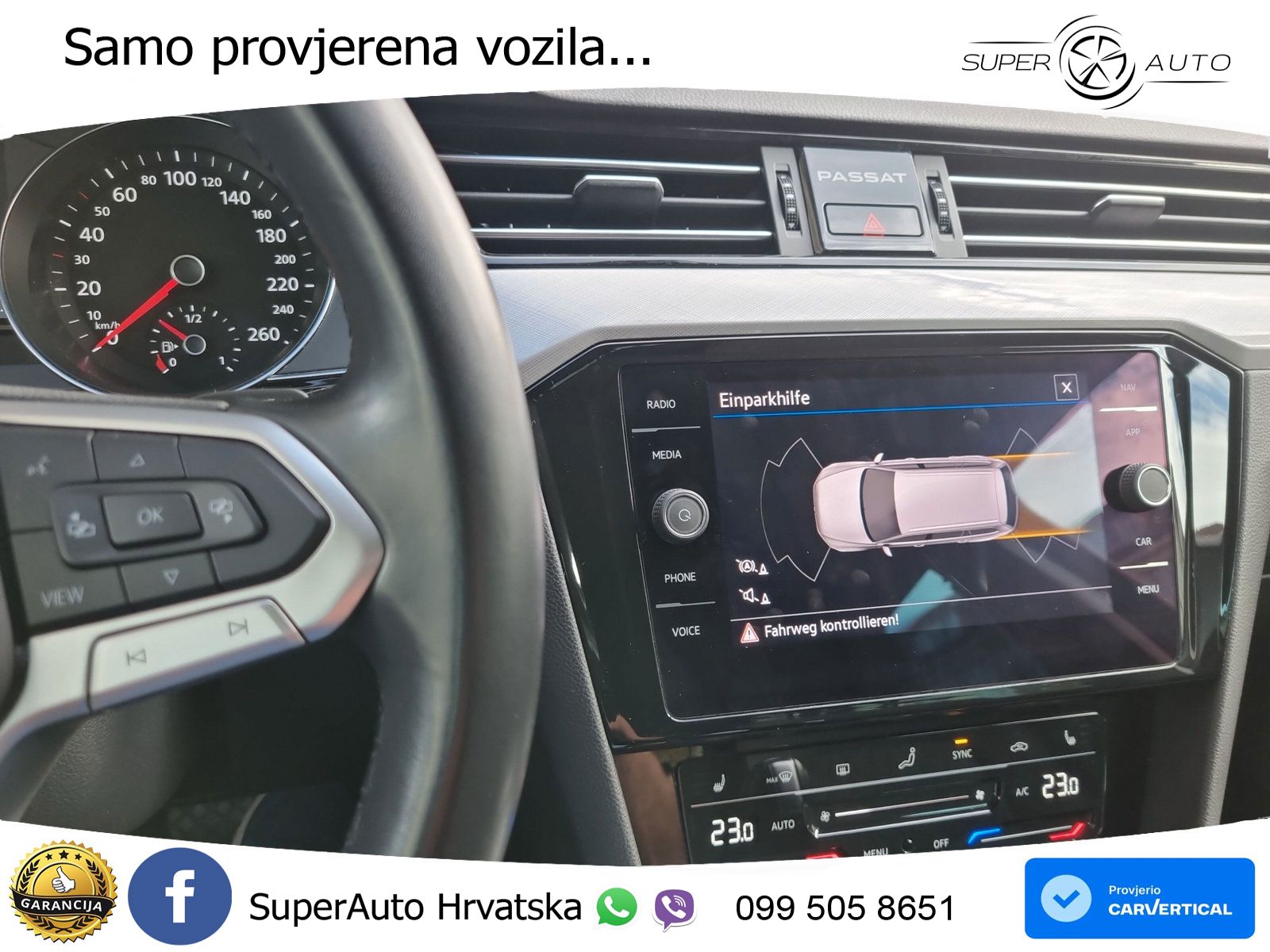 Volkswagen Passat Variant 2.0 TDI (150 KS) DSG Business LED+GR SJED+ACC