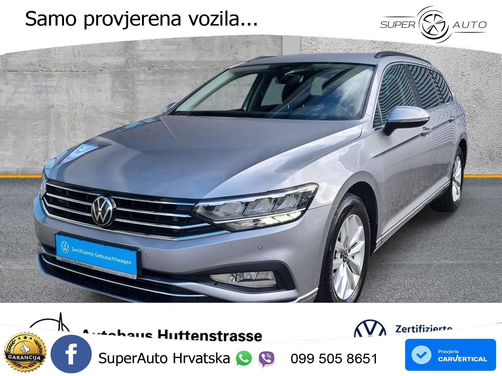 Volkswagen Passat Variant 2.0 TDI (150 KS) DSG Business LED+GR SJED+ACC