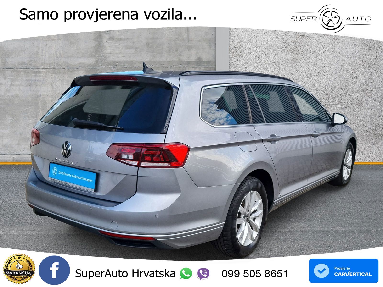 Volkswagen Passat Variant 2.0 TDI (150 KS) DSG Business LED+GR SJED+ACC