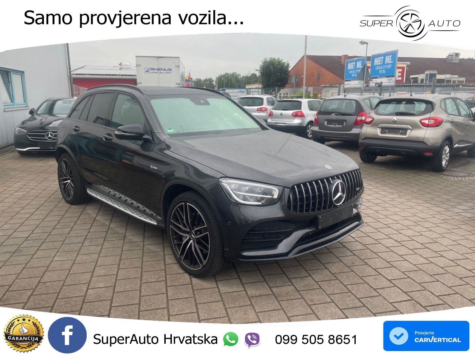 Mercedes AMG GLC 43 V6 (390 KS) 4MATIC TCT LED+GR SJED+ACC