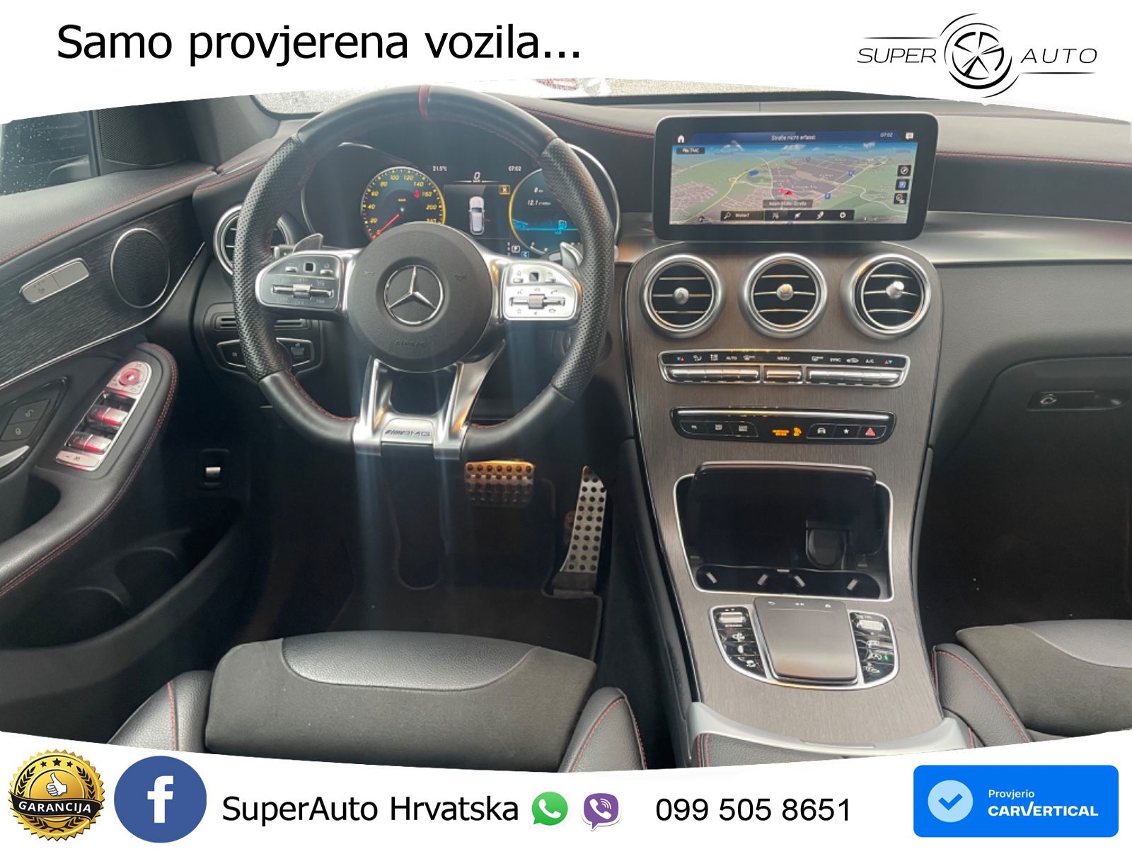 Mercedes AMG GLC 43 V6 (390 KS) 4MATIC TCT LED+GR SJED+ACC