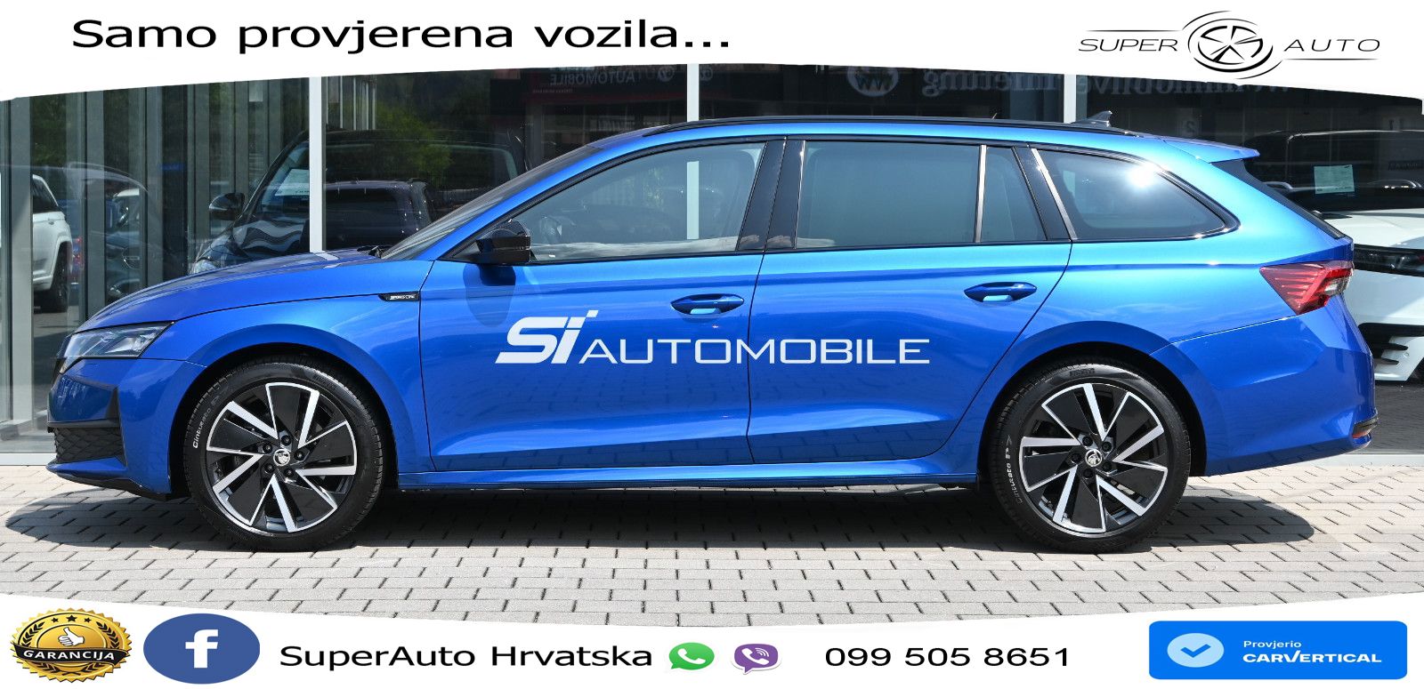 Škoda Octavia Combi 2.0 TDI (150 KS) DSG SportLine LED+GR SJED+ACC