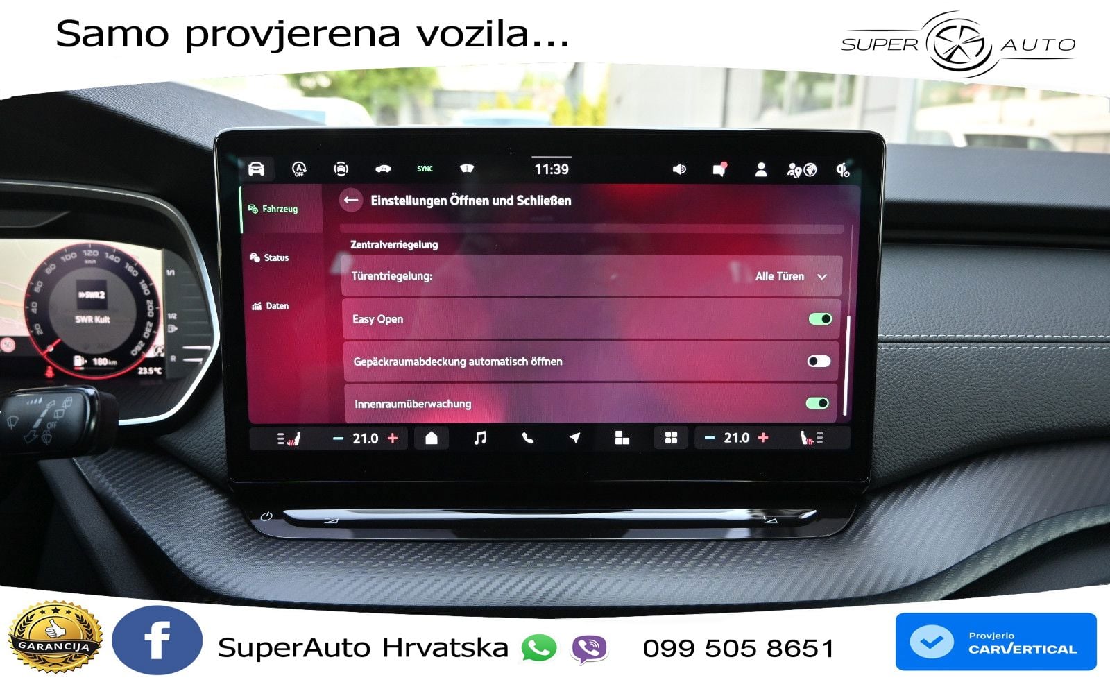 Škoda Octavia Combi 2.0 TDI (150 KS) DSG SportLine LED+GR SJED+ACC