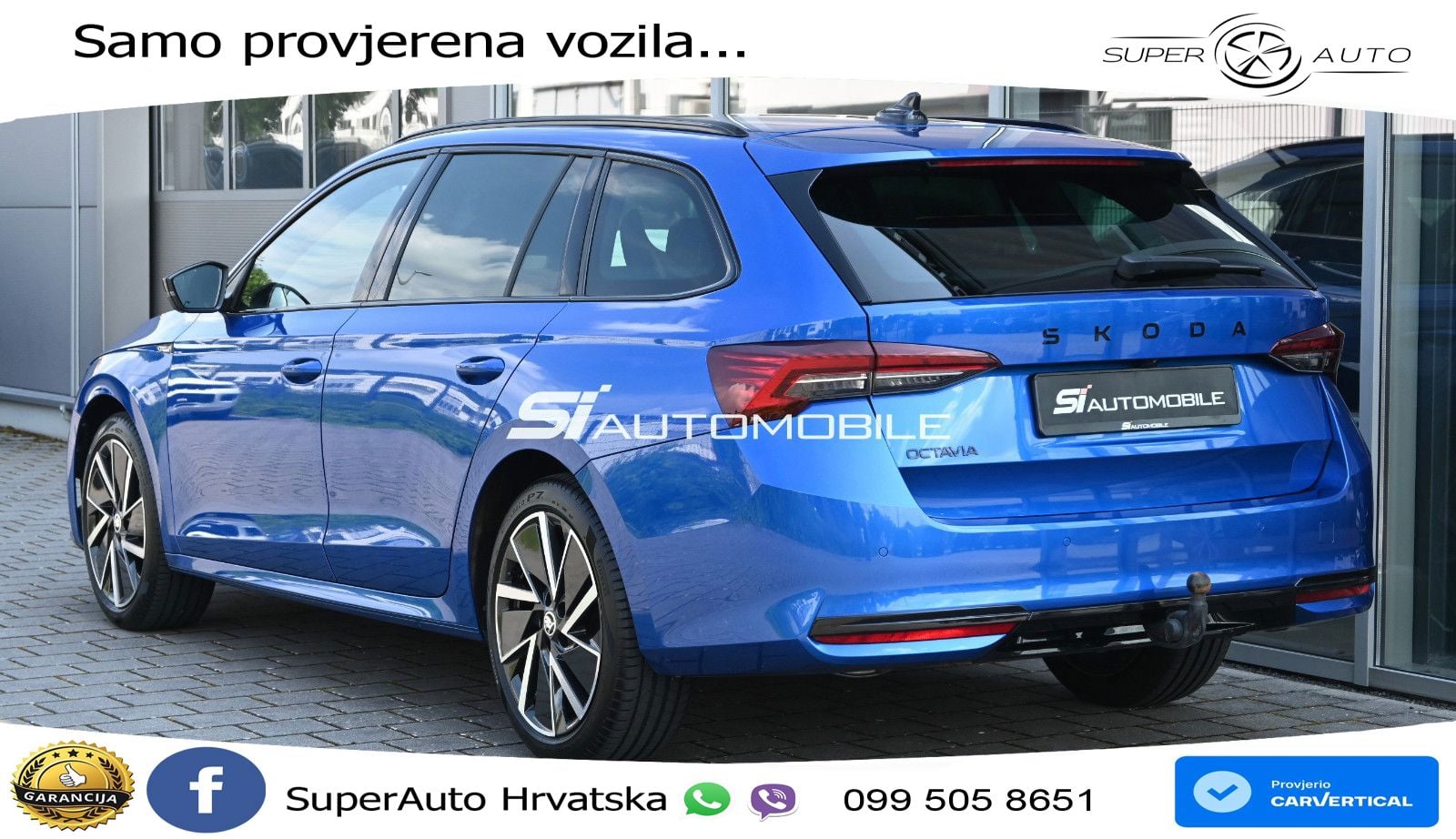 Škoda Octavia Combi 2.0 TDI (150 KS) DSG SportLine LED+GR SJED+ACC