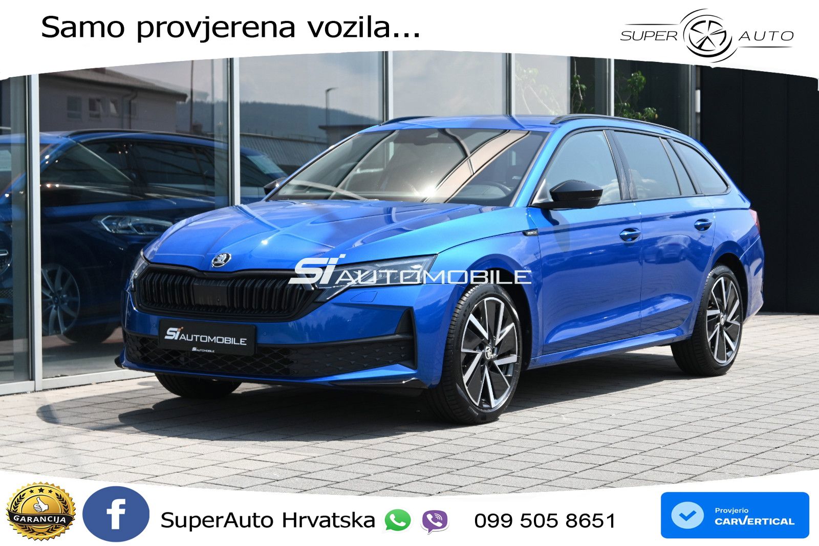 Škoda Octavia Combi 2.0 TDI (150 KS) DSG SportLine LED+GR SJED+ACC
