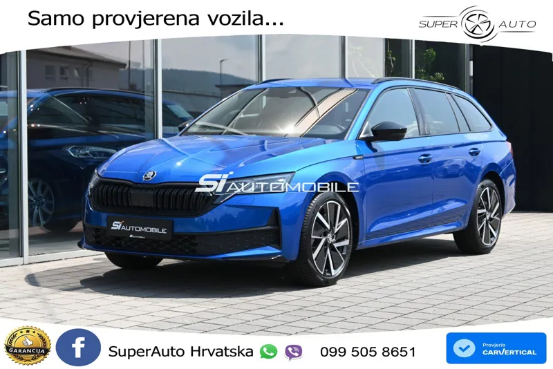 Škoda Octavia Combi 2.0 TDI (150 KS) DSG SportLine LED+GR SJED+ACC