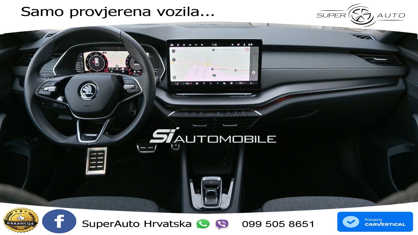 Škoda Octavia Combi 2.0 TDI (150 KS) DSG SportLine LED+GR SJED+ACC
