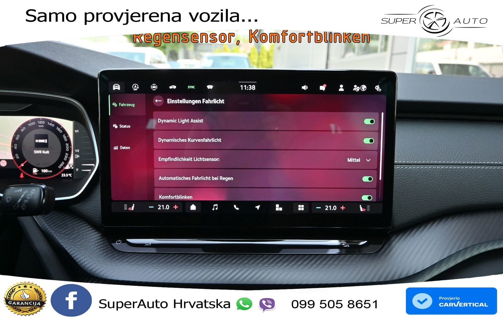 Škoda Octavia Combi 2.0 TDI (150 KS) DSG SportLine LED+GR SJED+ACC
